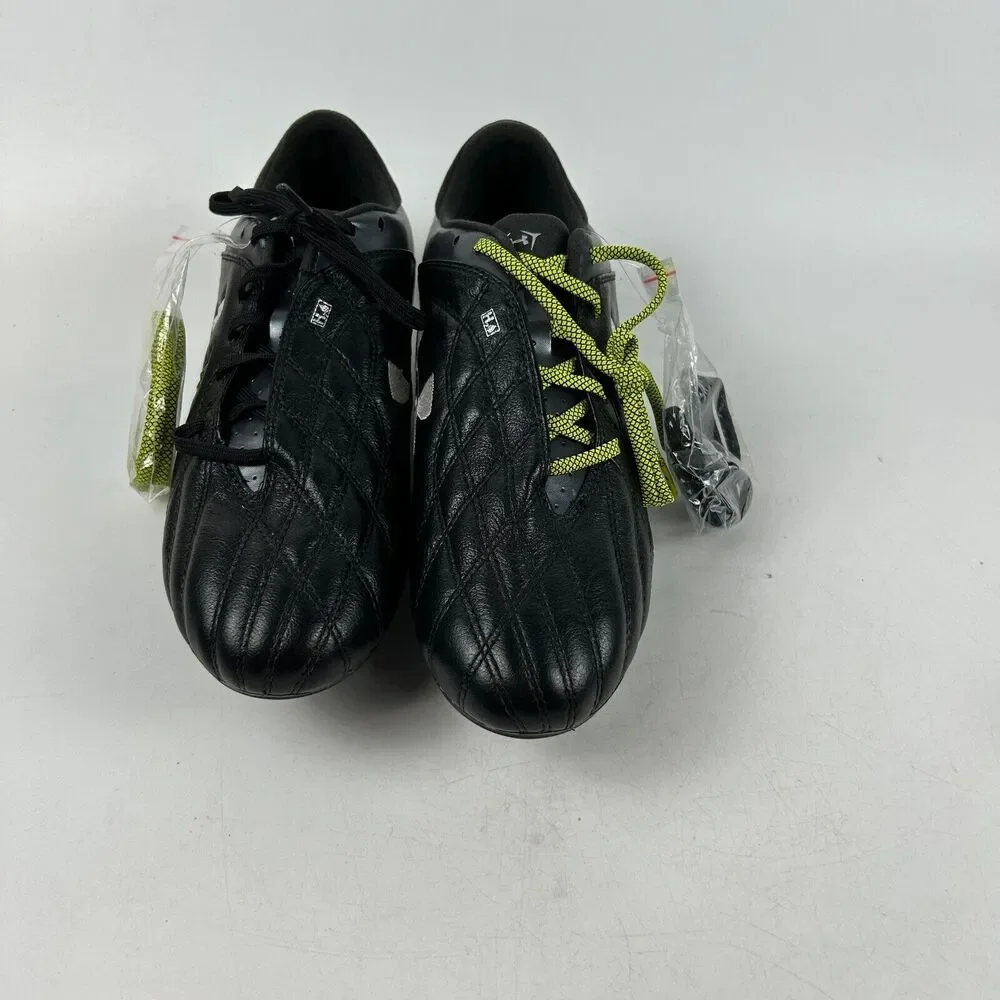 Under Armour Hydrastrike II SG Soccer Cleats Women US 8.5 Black with Extra Laces